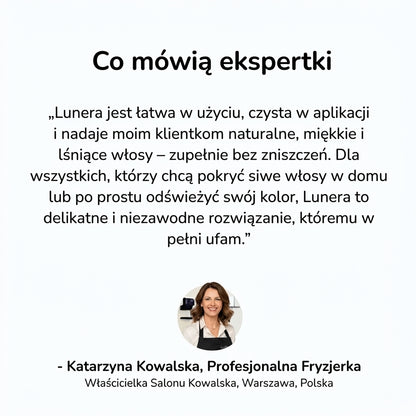 Szampon Lunera - Idealny Kolor w 10 Minut!