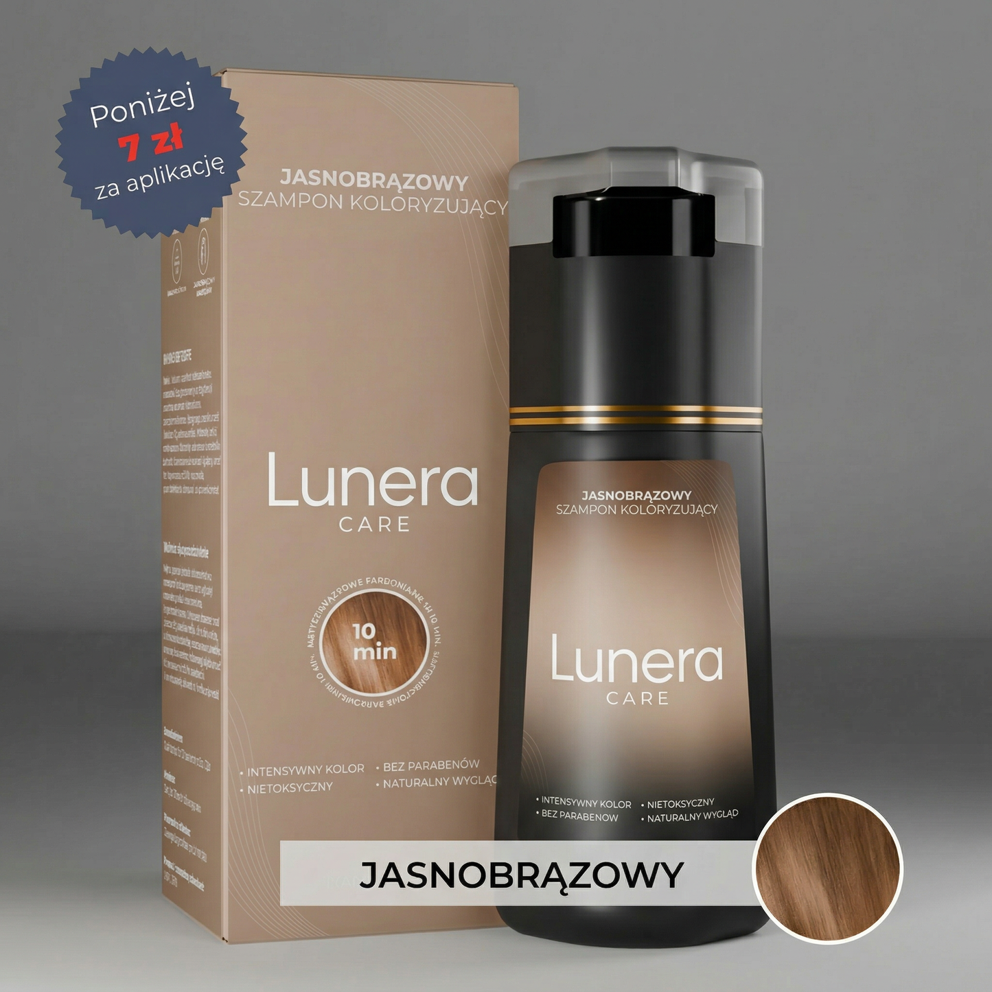 Szampon Lunera - Idealny Kolor w 10 Minut!