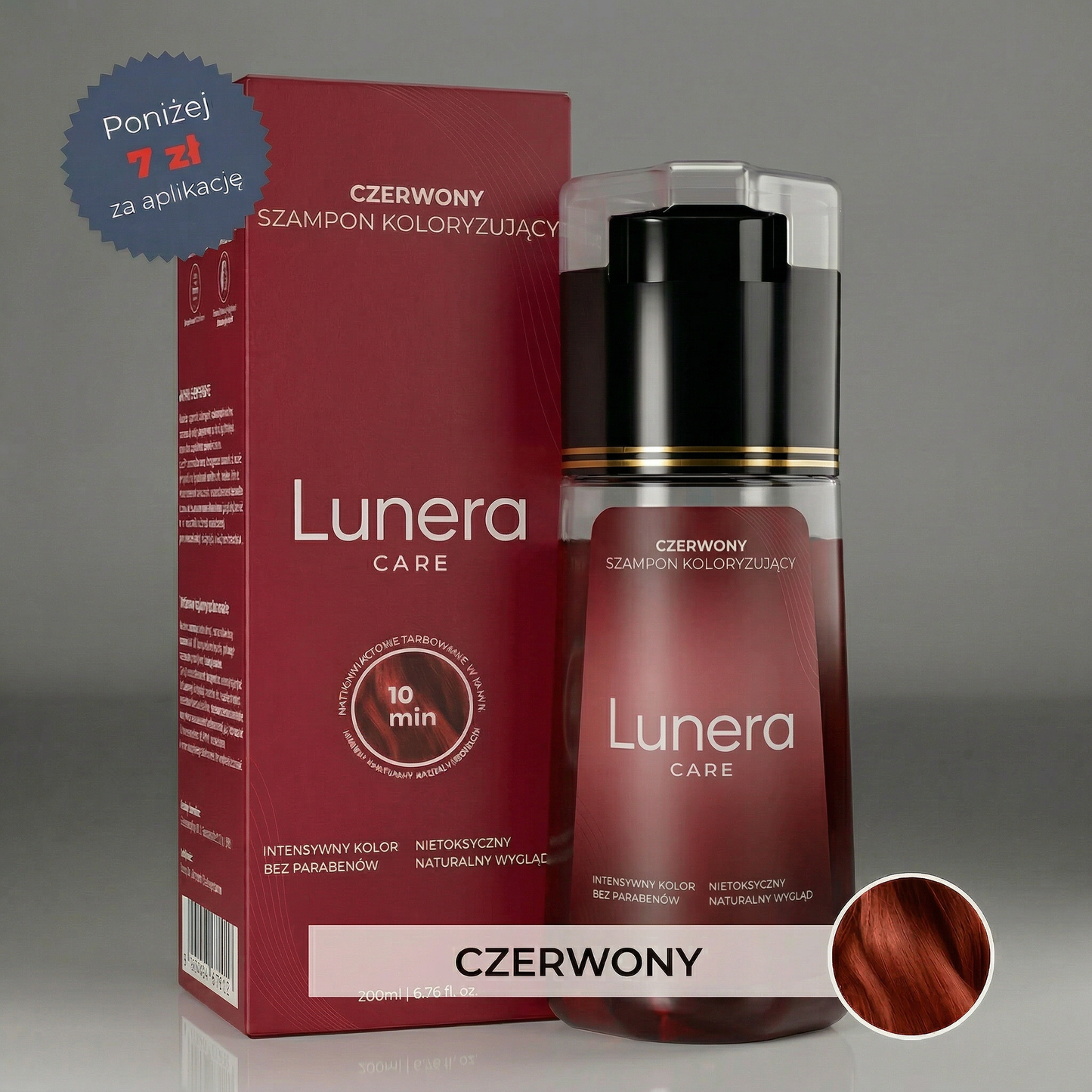 Szampon Lunera - Idealny Kolor w 10 Minut!