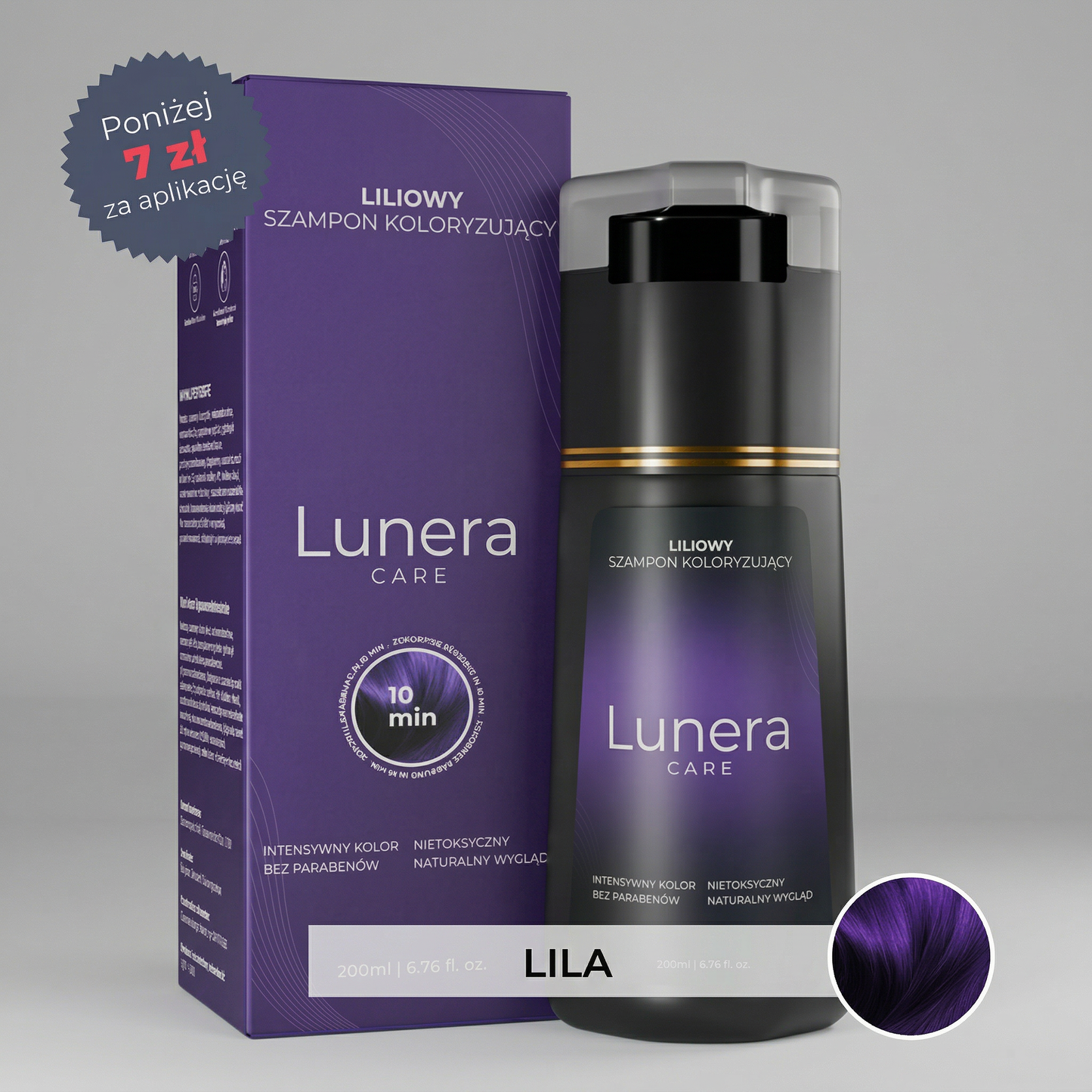 Szampon Lunera - Idealny Kolor w 10 Minut!