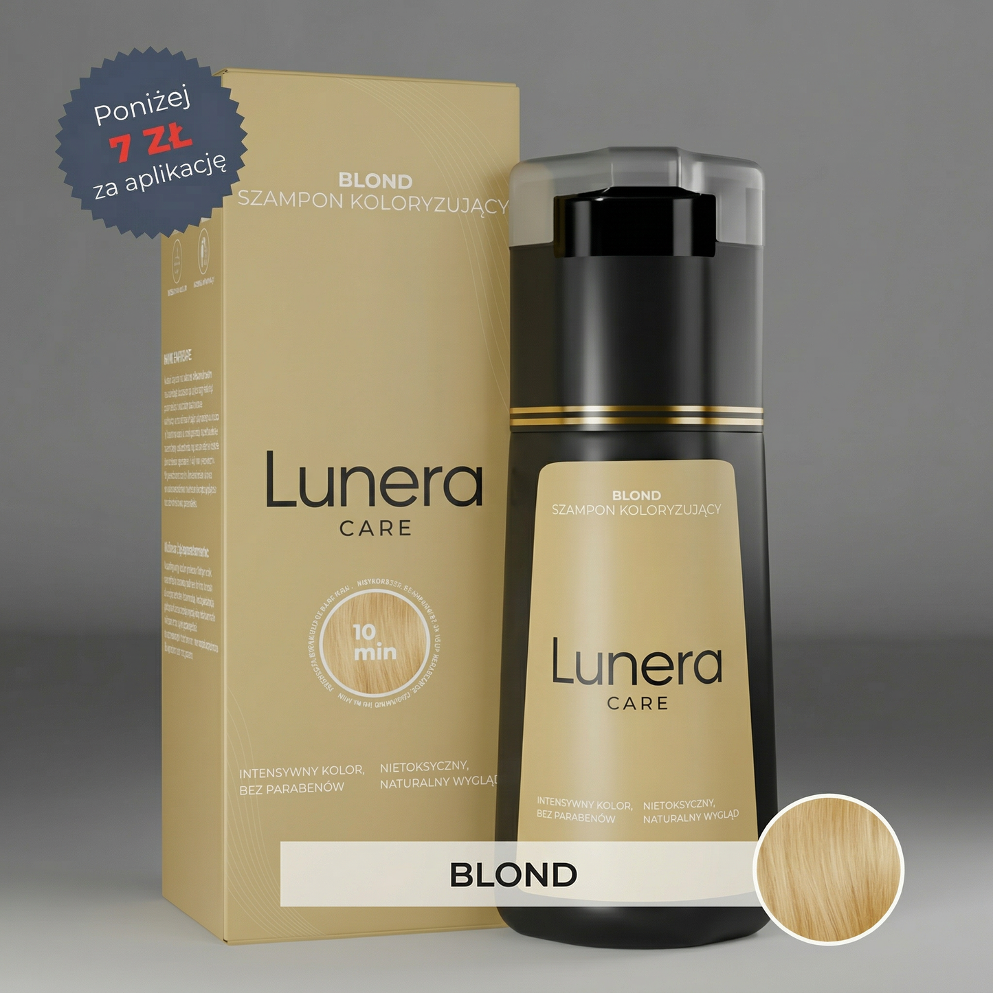 Szampon Lunera - Idealny Kolor w 10 Minut!