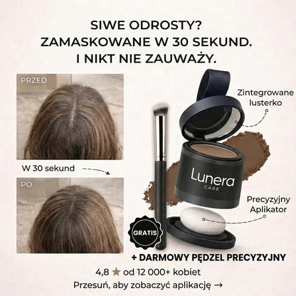 Puder Lunera - Zamaskuj Odrosty w 10 Sekund!
