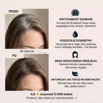 Puder Lunera - Zamaskuj Odrosty w 10 Sekund!