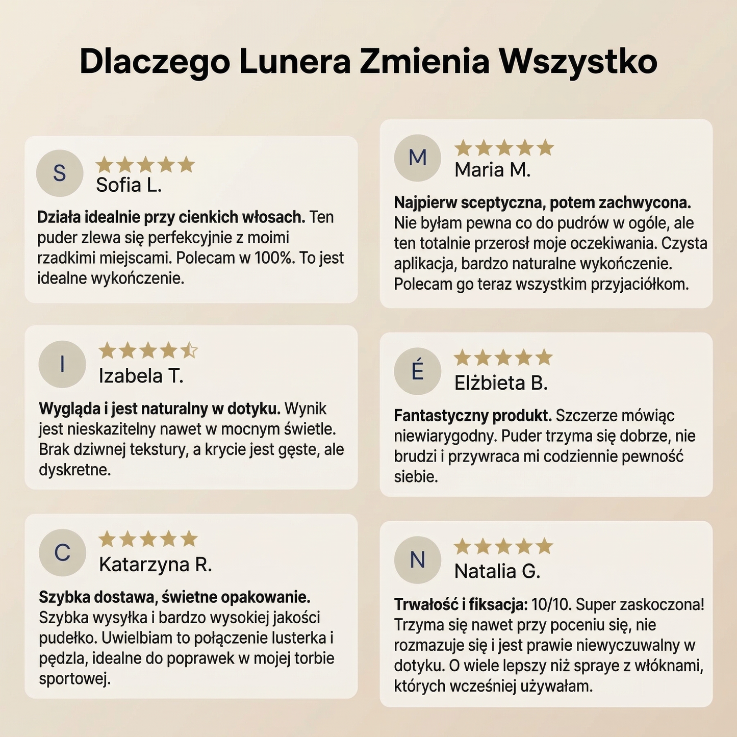 Puder Lunera - Zamaskuj Odrosty w 10 Sekund!