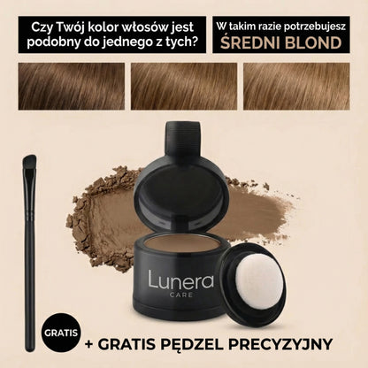 Puder Lunera - Zamaskuj Odrosty w 10 Sekund!