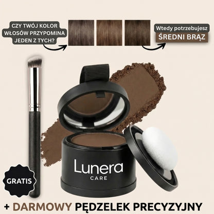 Puder Lunera - Zamaskuj Odrosty w 10 Sekund!