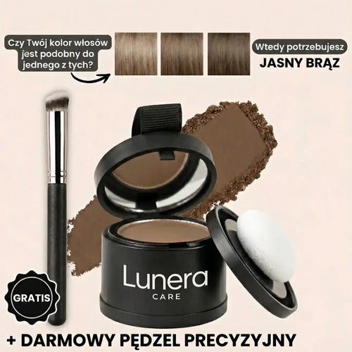 Puder Lunera - Zamaskuj Odrosty w 10 Sekund!